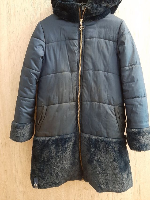 abrigo y vestido talla 8 años