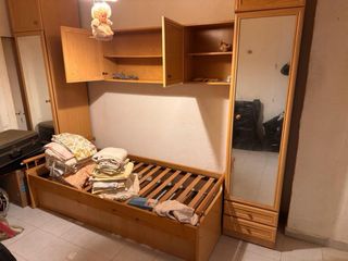 Habitacion con cama nido