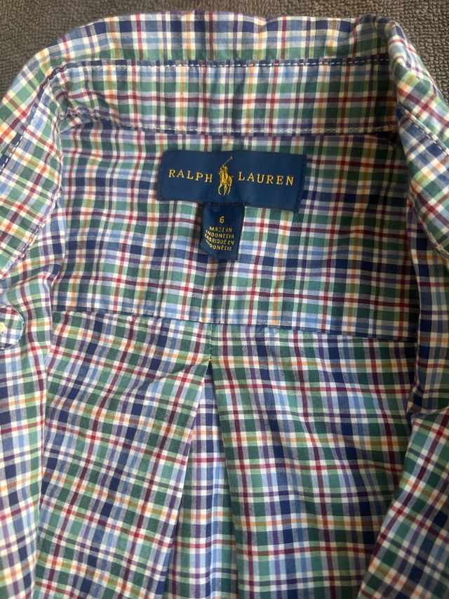 camisa polo ralph lauren niños