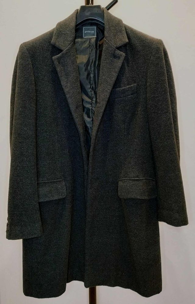 Cappotto uomo antracite taglia 48