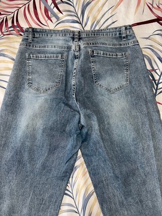 Pantalones vaqueros anchos talla xl