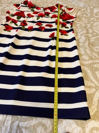 Vestido floral vintage talla xl/xxl