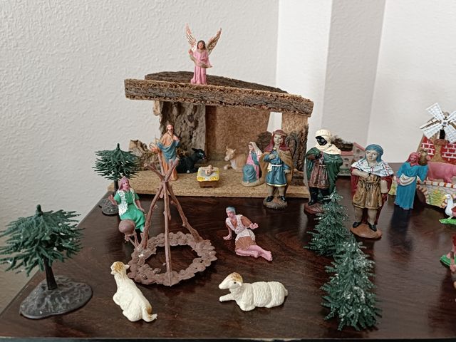 Belén de navidad y Reyes Magos