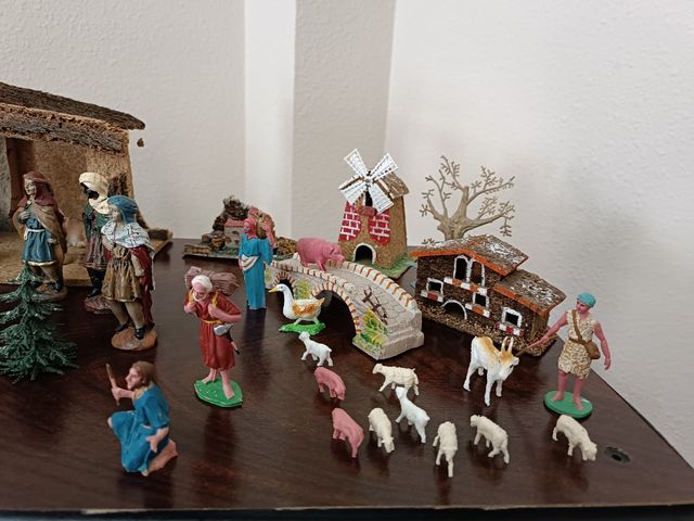 Belén de navidad y Reyes Magos