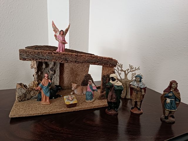 Belén de navidad y Reyes Magos