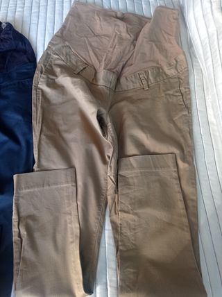 3 pantalones premamá 38-40