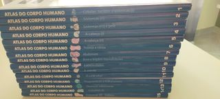 Coleção Atlas do corpo humano - 15 Livros