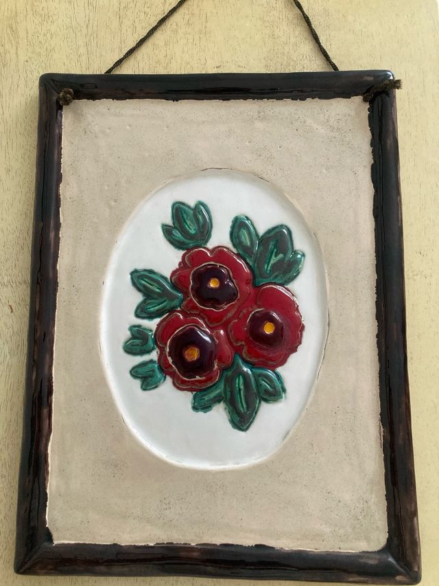 Cuadro de ceramica de Mula