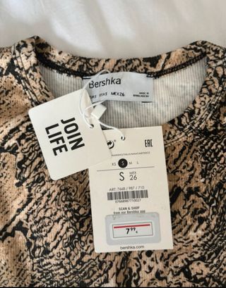 Camiseta estampada Bershka