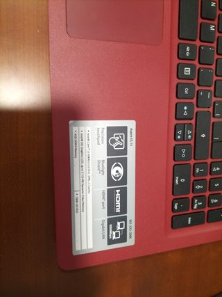 Portatil Acer aspire es 15