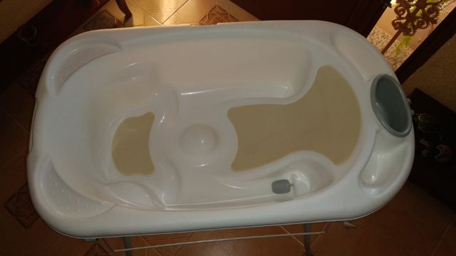 Bañera y cambiador para bebé