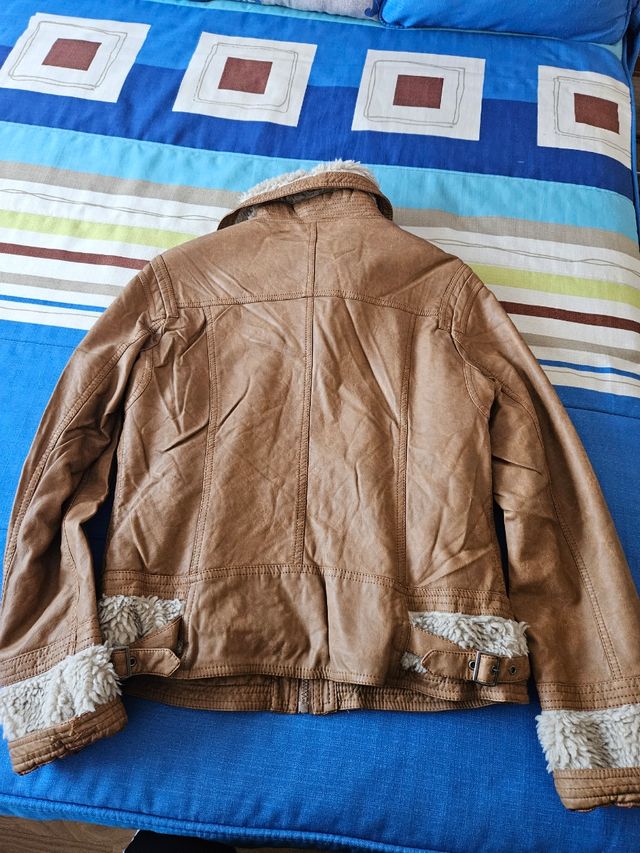 Chamarra bis con borreguito Nueva sin estrenar L.