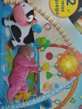 Mantita y Gimnasio Cantarín 2 en 1