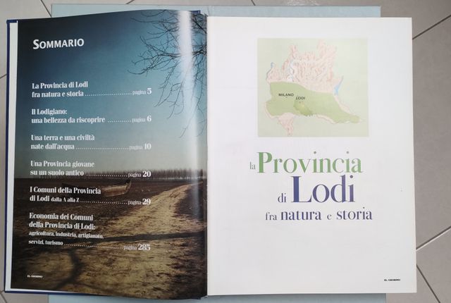 Atlante nuova Provincia di Lodi - ED. Il Giorno