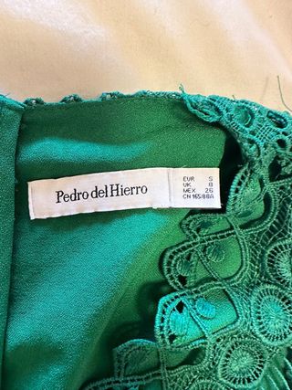 Vestido guipur Pedro del Hierro