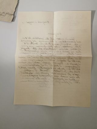 Lettera esercito italiano 