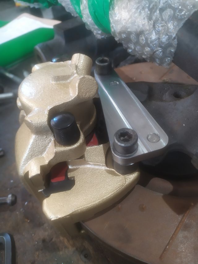 Adaptadores freno bmw e30 312mm