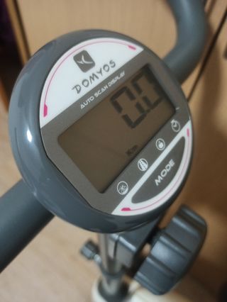 Bicicleta estática plegable