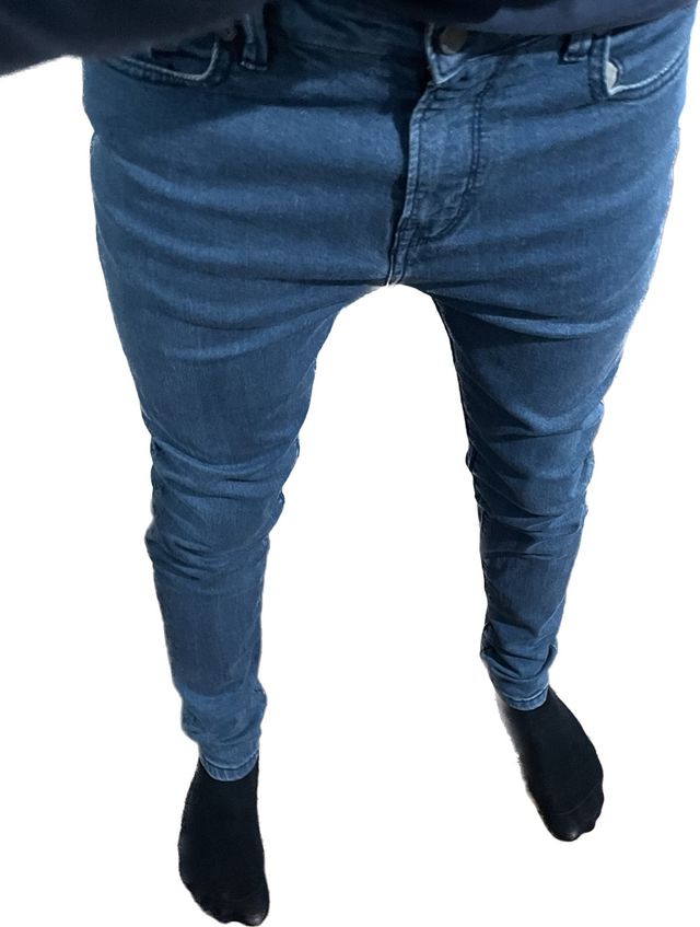 Jeans blu skinny slim fit Pull & Bear