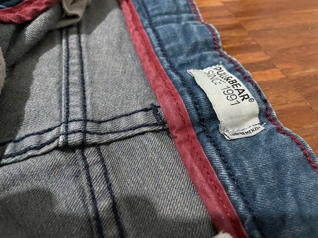 Jeans blu skinny slim fit Pull & Bear