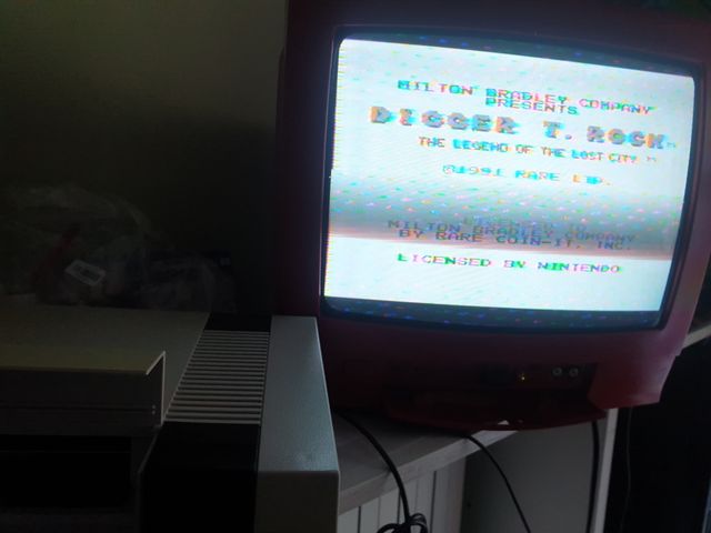 Digger T. Rock Nintendo Nes