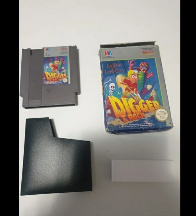 Digger T. Rock Nintendo Nes