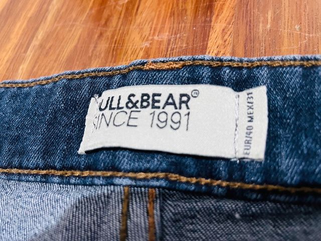 Jeans Skinny fit blu scuro Pull&Bear