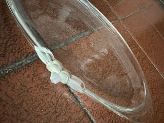 vassoio in vetro elegante