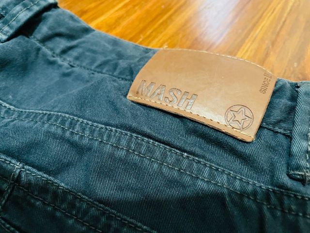 Bermuda chino blu scuro uomo