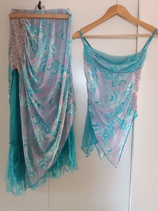 Conjunto falda y top