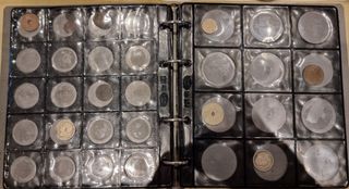 LOTE / ALBUM CON COLECCION MONEDAS ESPAÑA