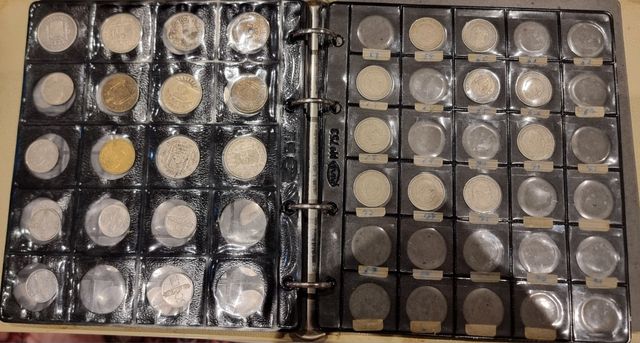 LOTE / ALBUM CON COLECCION MONEDAS ESPAÑA