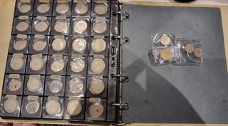 LOTE / ALBUM CON COLECCION MONEDAS ESPAÑA