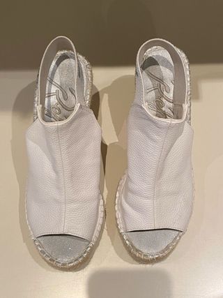 Cuñas blancas marca REPLAY talla 38