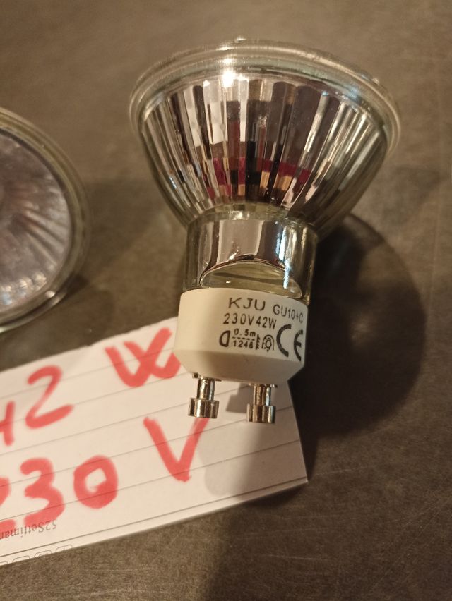 Lampadine alogene 230 Volt