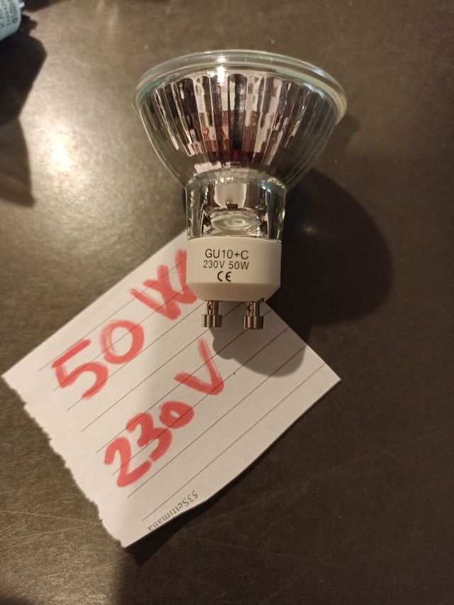 Lampadine alogene 230 Volt