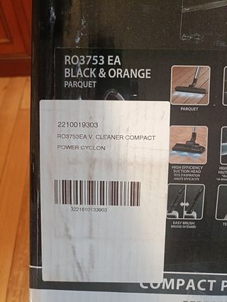 Aspiradora ROWENTA ro3753ea 
No hago envíos.Bilbao