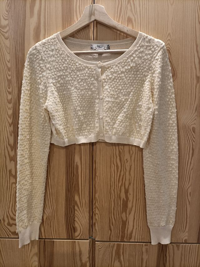 Chaqueta corta de marca Blanco