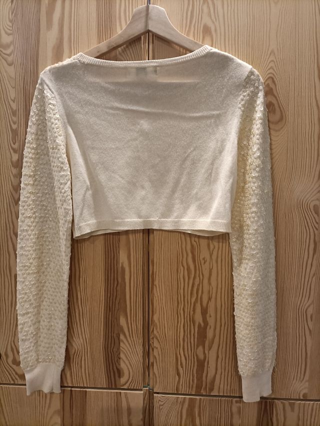 Chaqueta corta de marca Blanco