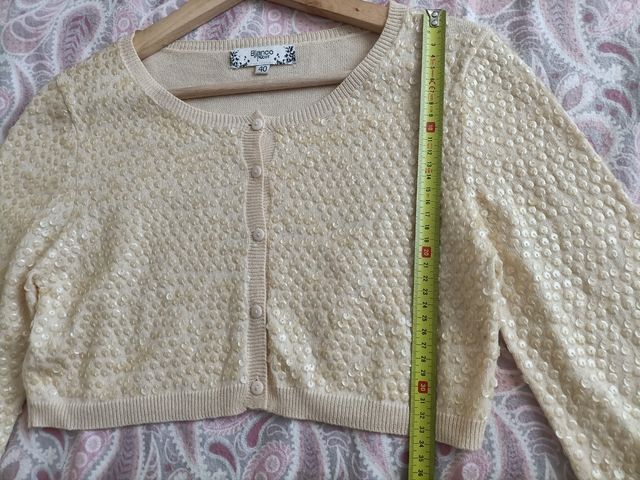 Chaqueta corta de marca Blanco