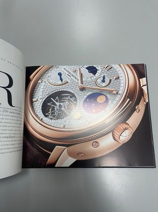catálogos de relojes ROLEX HUBLOT VACHEEON 2019-20