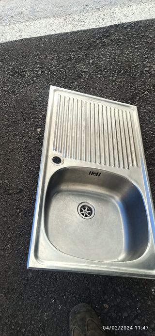 fregadero inox
