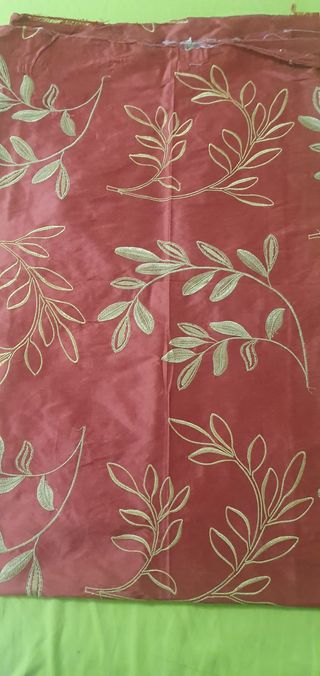 MANUEL CANOVAS seta x tappezzeria ricamato 139x116