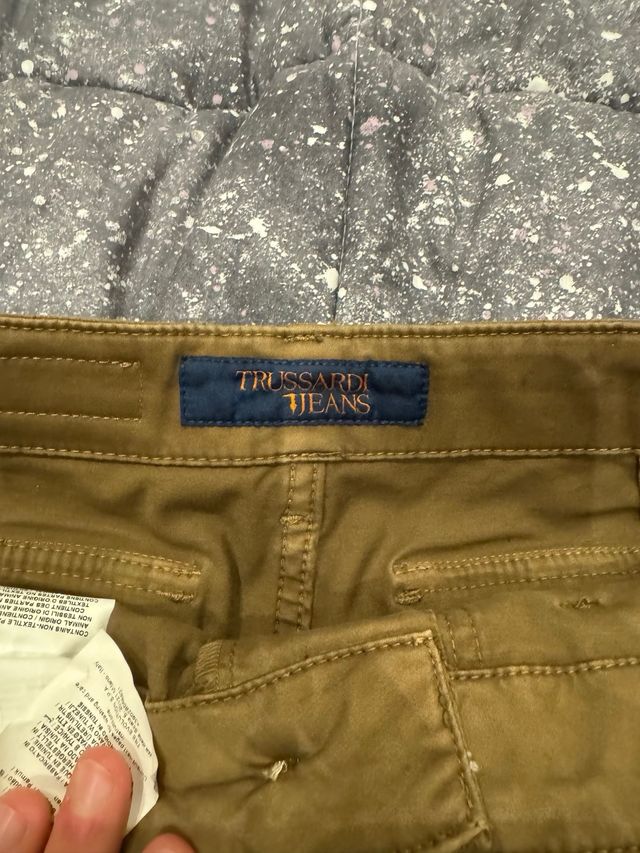 TRUSSARDI pantaloni cargo 46