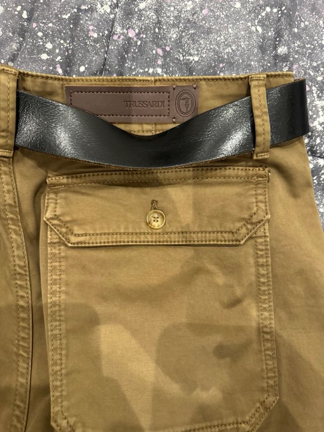 TRUSSARDI pantaloni cargo 46
