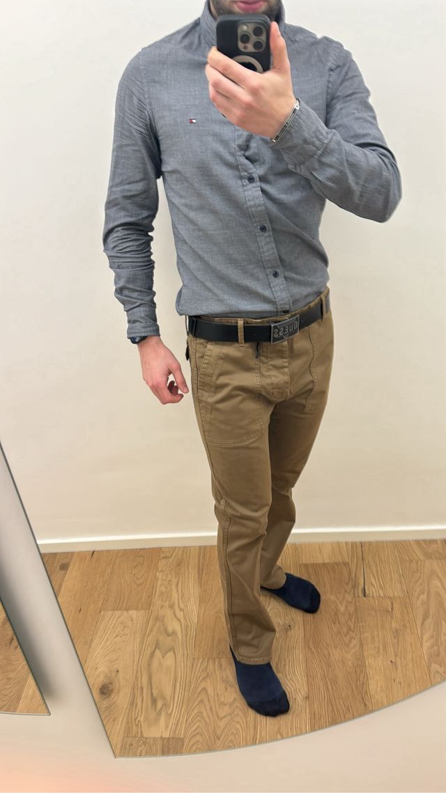 TRUSSARDI pantaloni cargo 46