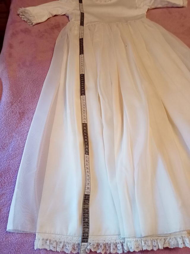 Vestido de Comunión + Can can