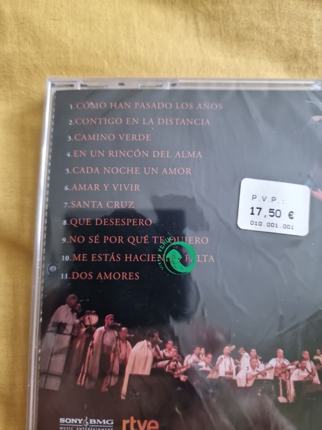 CD sin abrir Pradera y los sabandeños