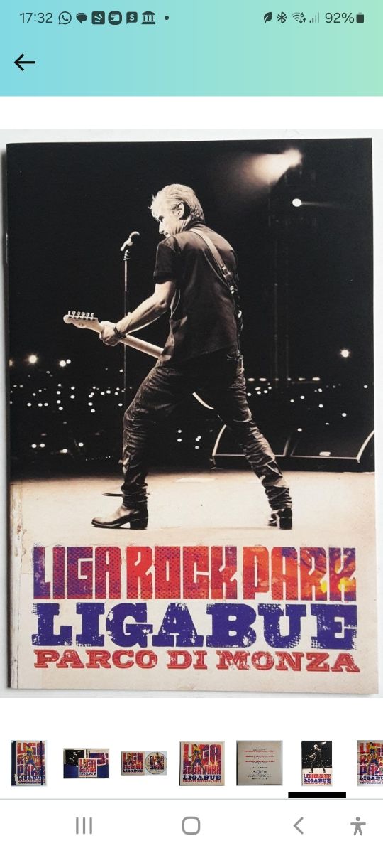 Liga rock park DVD ligabue live 2016