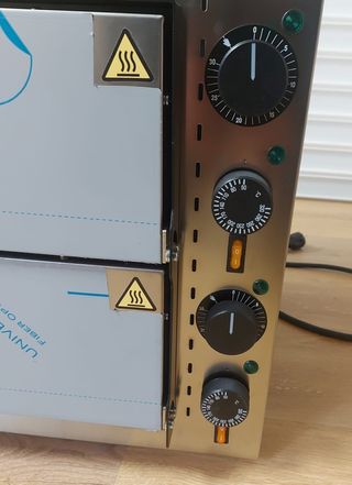 HORNO PARA PIZZA DE 2 CAMARAS 1+1 DE 32 cm